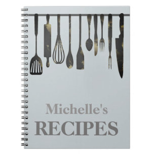 Cuisine personnalisée ustensiles recettes carnet