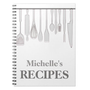 Cuisine personnalisée ustensiles recettes carnet