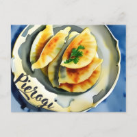 Cuisine traditionnelle polonaise, Carte postale po
