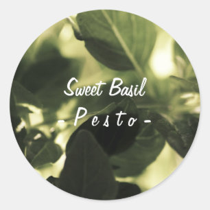 Cuisiniers italiens de PESTO ! Basil, autocollants