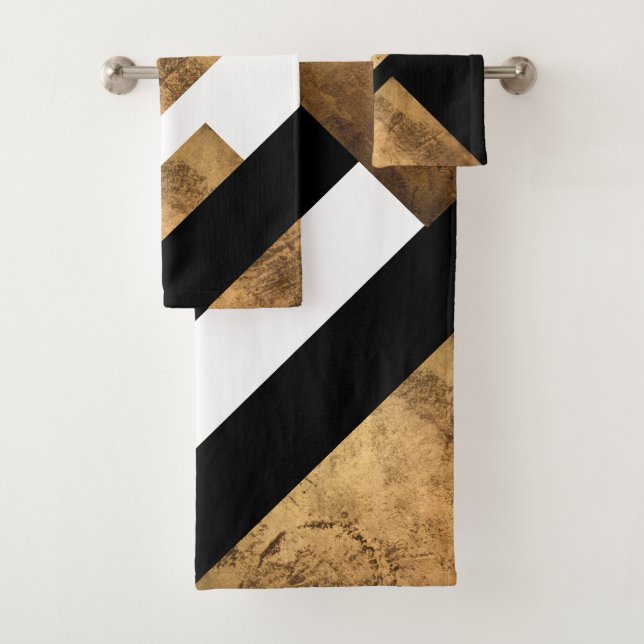 Cuivre géométrique chic (En situation)