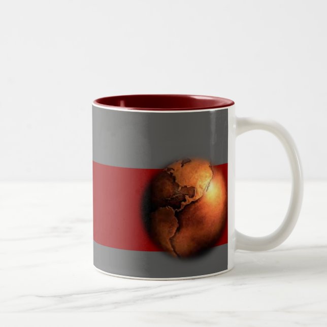 Cuivre Globe Mug (Droit)
