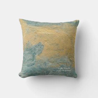 Cuivre Turquoise Coussin