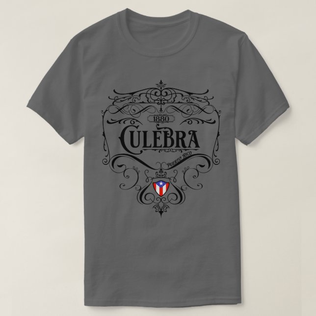 Culebra Vintages Design 1 T-Shirt (Design vorne)