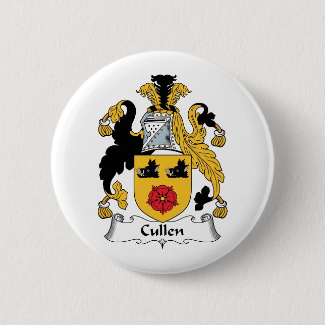 Cullen Familienwappen Button (Vorderseite)