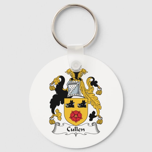 Cullen Familienwappen Schlüsselanhänger (Vorderseite)