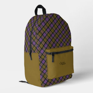 Culloden Ancient Scottish Clan Tartan Bedruckter Rucksack