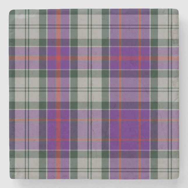 Culloden KleiderTartan Steinuntersetzer (Vorderseite)