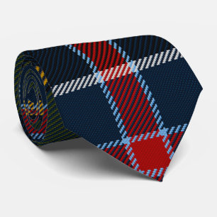 Culloden Tartan Kariert Krawatte