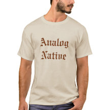 culotte en fer T-shirt Analog Native
