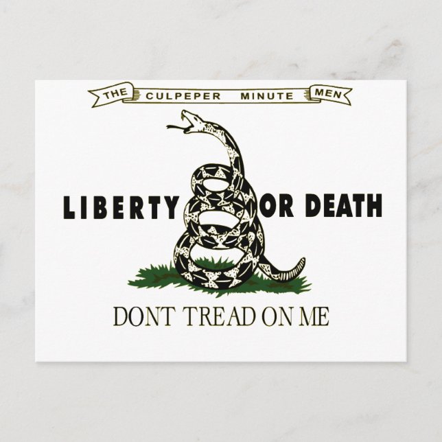 CULPEPER FLAG POSTKARTE (Vorderseite)