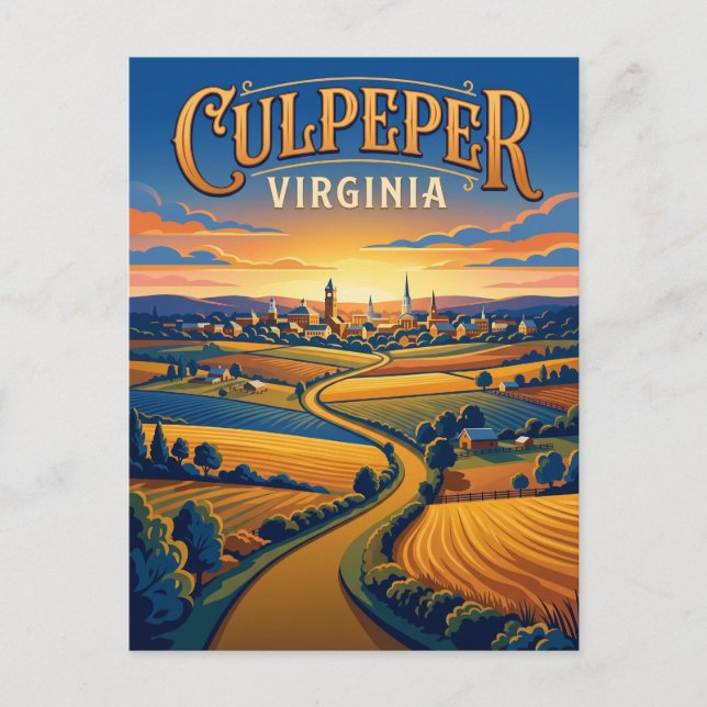 Culpeper USA Postkarte (Vorderseite)