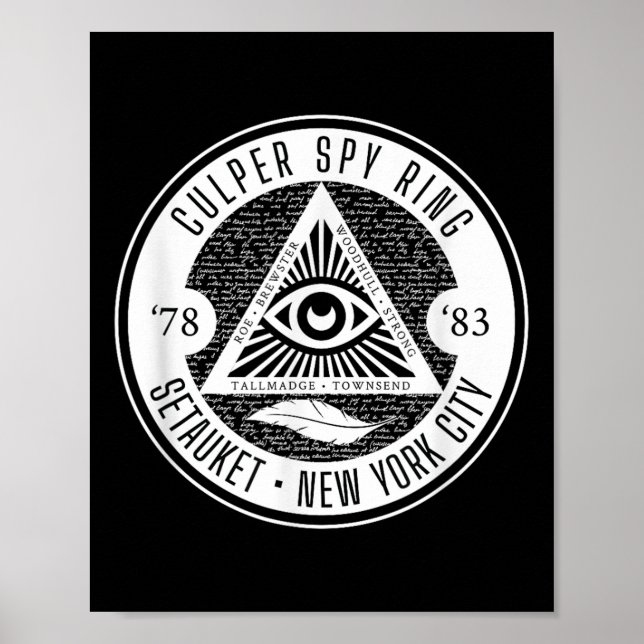 Culper Spy Ring Revolutionskrieg Poster (Vorne)