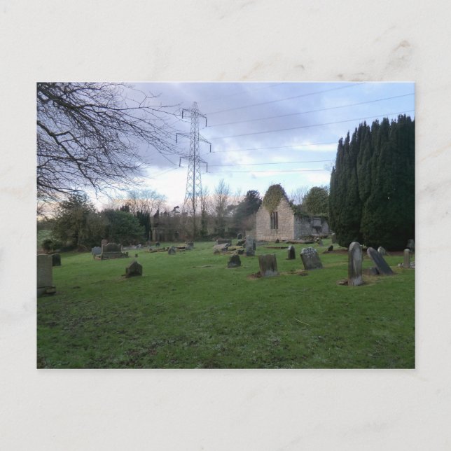Culross West Kirk: Lage des Außenfilms in Fife Postkarte (Vorderseite)