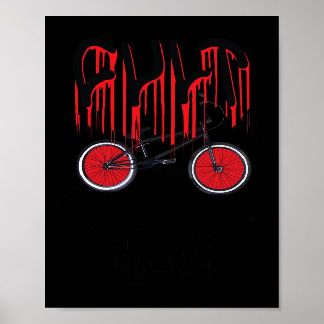 Cult bmx Kostüm Halloween Poster (Vorne)