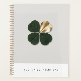 Cultivated Intentions Gilded Clover Luxe Planner