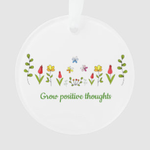 Cultiver des pensées positives fleurs