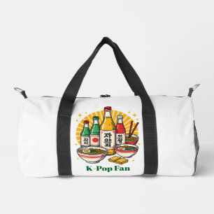 Culture Pop Coréenne Impression Poitrine Sac à Dos