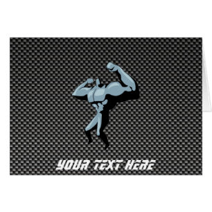 Culturiste de regard de fibre de carbone