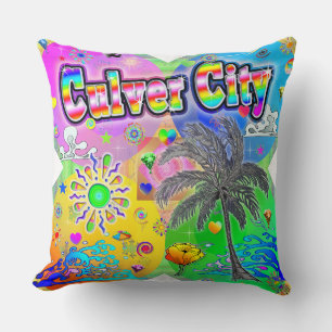 Culver CIty Quadro Jahreszeiten Kissen
