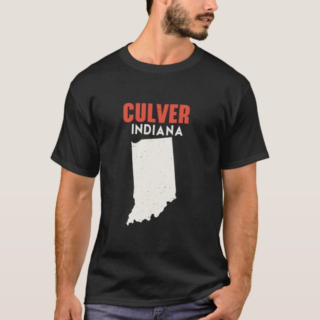 Culver Indiana USA Staat America Travel Indianan T-Shirt (Vorderseite)