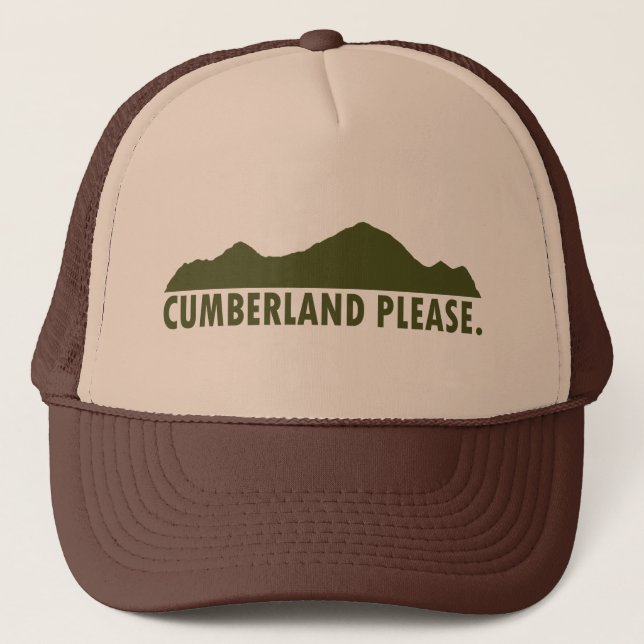 Cumberland Bitte Truckerkappe (Vorderseite)