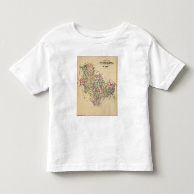 Cumberland Co, Maine Kleinkind T-shirt (Vorderseite)