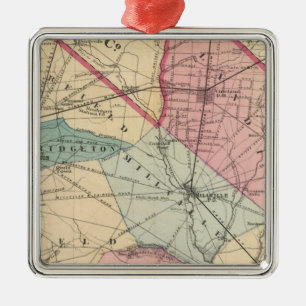 Cumberland County, NJ Ornament Aus Metall