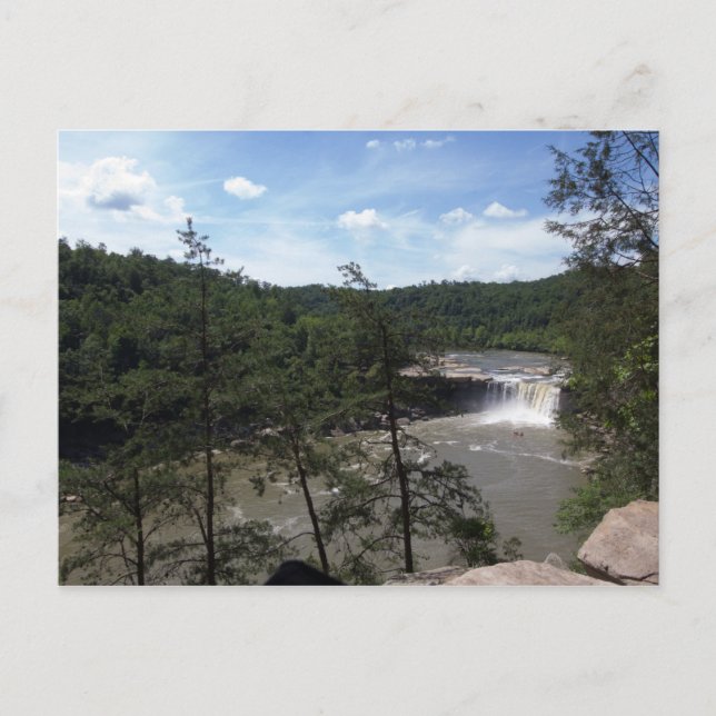 Cumberland Falls, Kentucky Postkarte (Vorderseite)