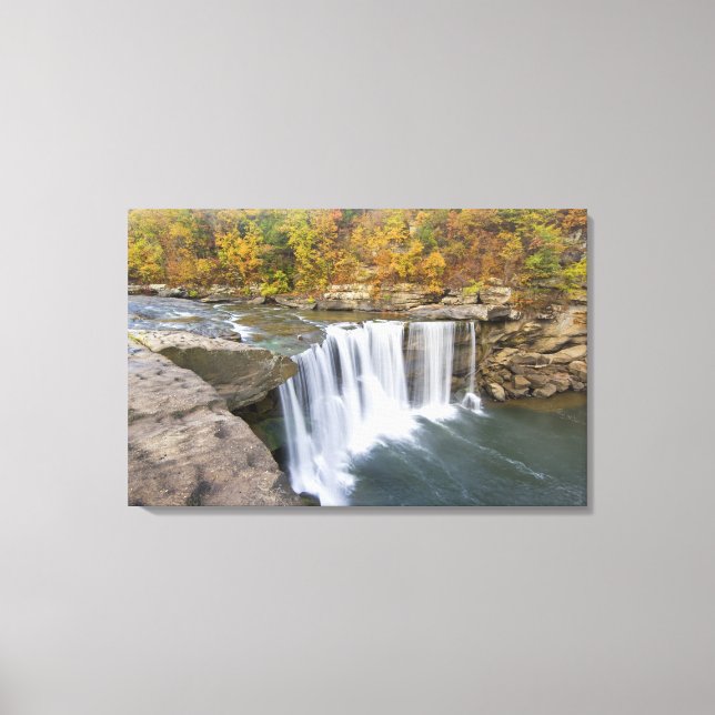 Cumberland Falls Staat Park in der Nähe von Corbin Leinwanddruck (Vorderseite)
