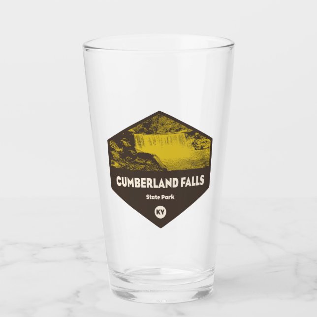 Cumberland Falls Staat Park Kentucky Glas (Vorderseite)
