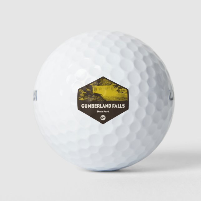 Cumberland Falls Staat Park Kentucky Golfball (Vorderseite)