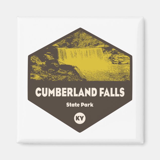 Cumberland Falls Staat Park Kentucky Magnet (Vorne)