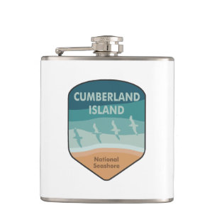 Cumberland Island National Seashore Seagulas Flachmann