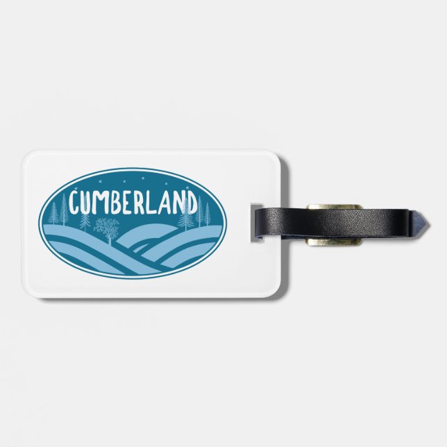 Cumberland Maryland Outdoors Gepäckanhänger (Rückseite horizontal)