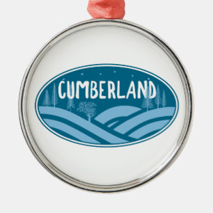 Cumberland Maryland Outdoors Ornament Aus Metall