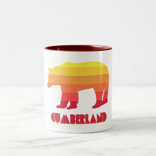 Cumberland Maryland Rainbow Bear Zweifarbige Tasse