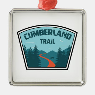 Cumberland Trail Tennessee Ornament Aus Metall
