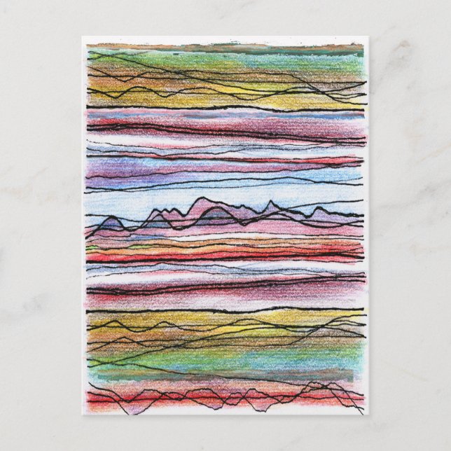 Cumbria Lines Postkarte (Vorderseite)