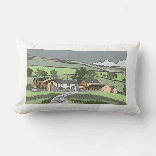 Cumbrian Farmhouse Lendenkissen (Vorderseite)