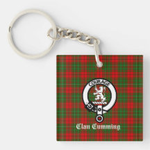 Cumming Crest Badge and Tartan