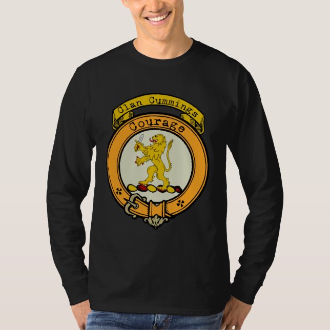 Cummings Clan Scottish Crest T-Shirt (Vorderseite)