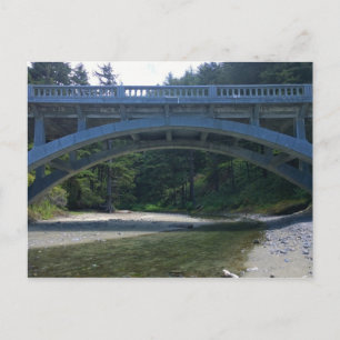 Cummins Creek im Neptune Staat Park, OR Postkarte