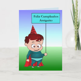 Cumpleaños Amiguito Karte