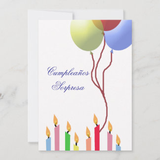 Cumpleaños - Einladung