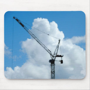 Cumulonimbus Crane Mousepad