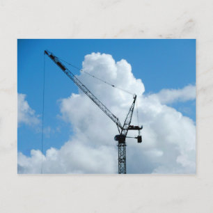 Cumulonimbus Crane Postkarte