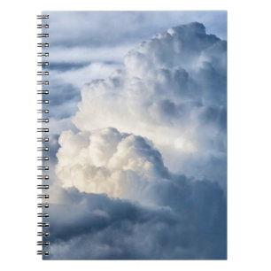 Cumulus-Wolken-Gruppe Notizblock