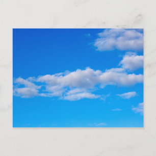 Cumulus Wolken über dem Western Antarktis Postkarte
