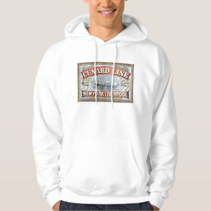 Cunard Linie New York Liverpool 1875 Hoodie